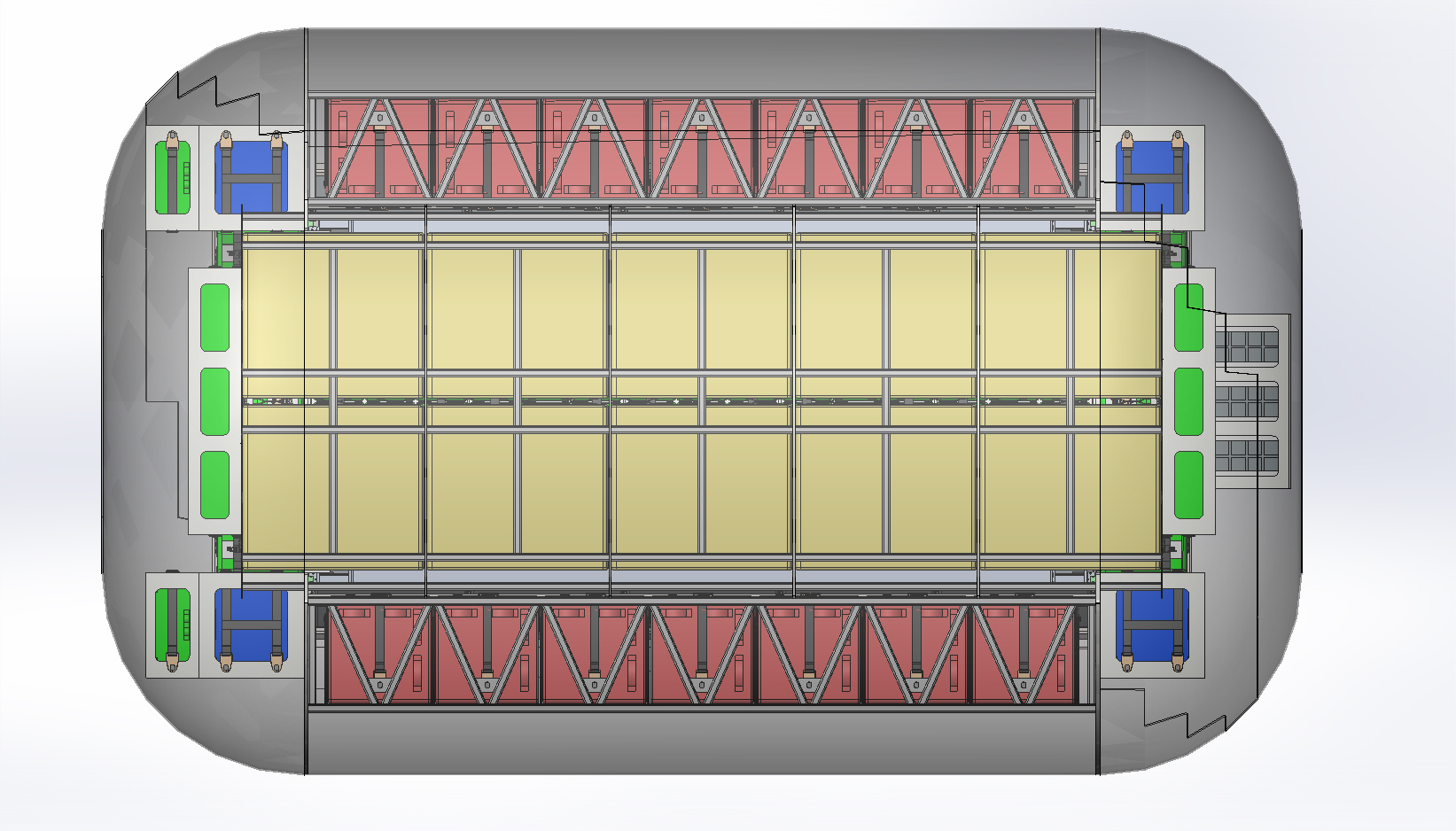 月球通道货物包装和储存